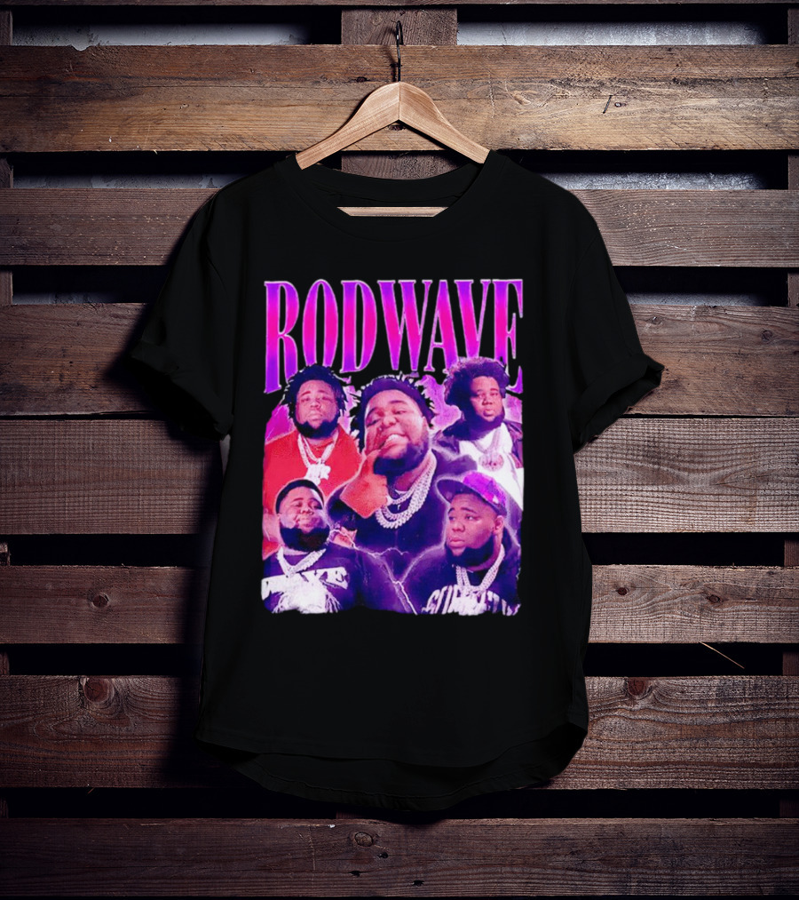 Rod Wave Beautiful Mind Vintage Collage T-Shirt