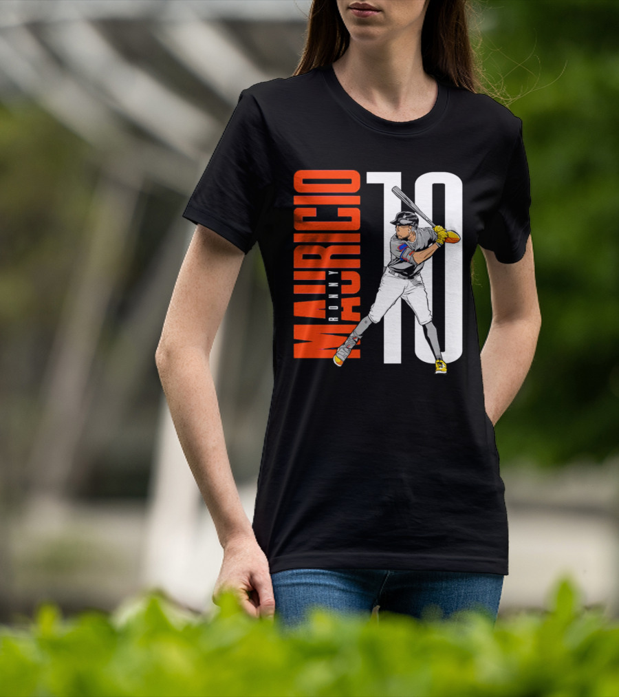 Ronny Mauricio 10 New York Mets Baseball Player T-Shirt