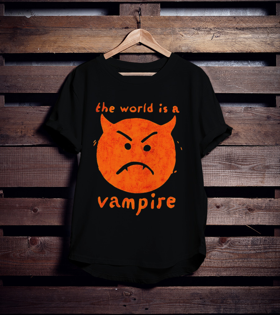 The World Is A Vampire Halloween Smashing Pumpkins T-Shirt
