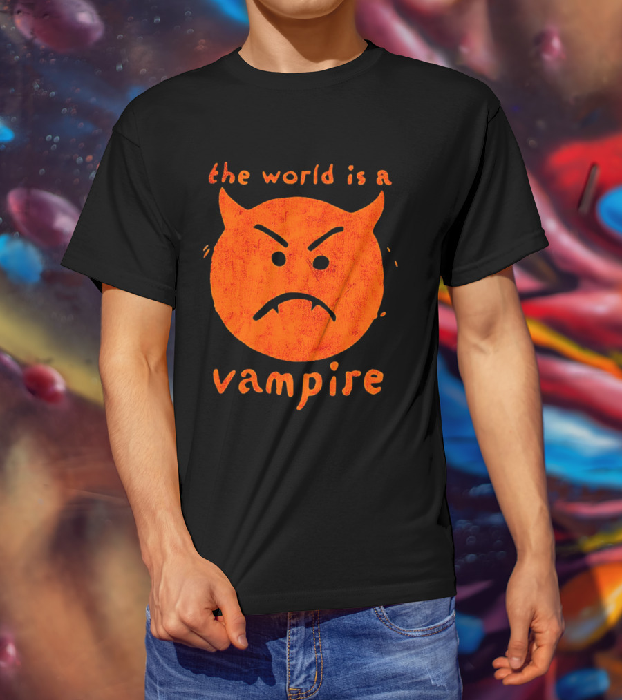 The World Is A Vampire Halloween Smashing Pumpkins T-Shirt