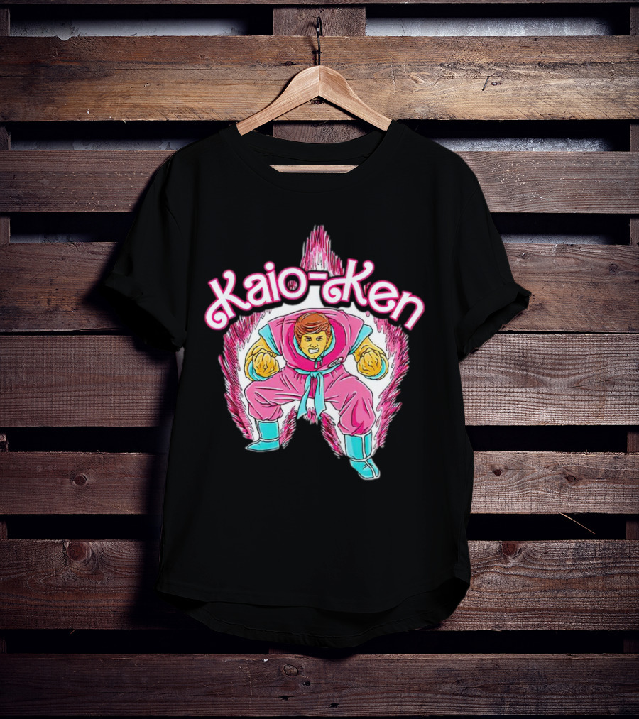 Kaio Ken Power-Up Aura Fighter Stance T-Shirt