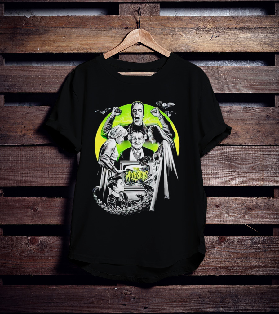 The Munsters Classic Vintage Horror Family T-Shirt