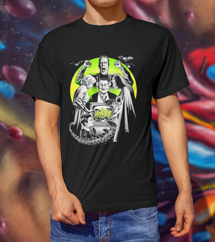 The Munsters Classic Vintage Horror Family T-Shirt
