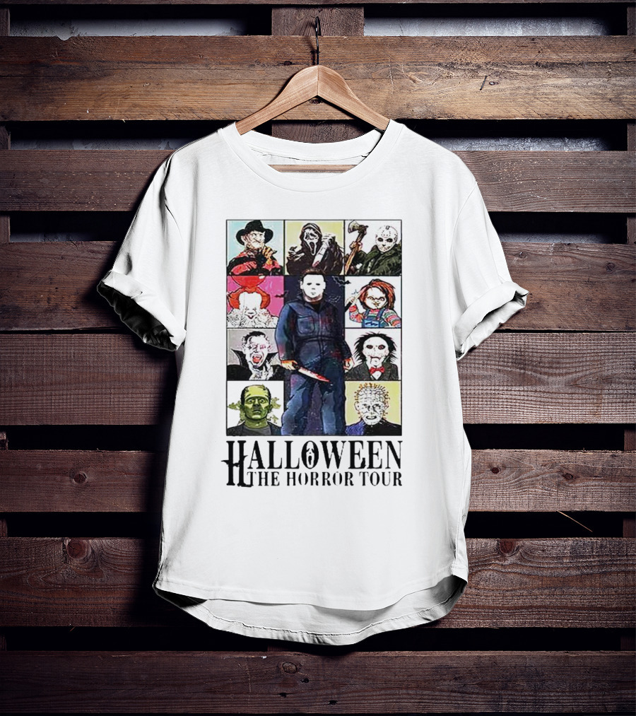 Halloween Horror Movie Characters The Horror Tour T-Shirt