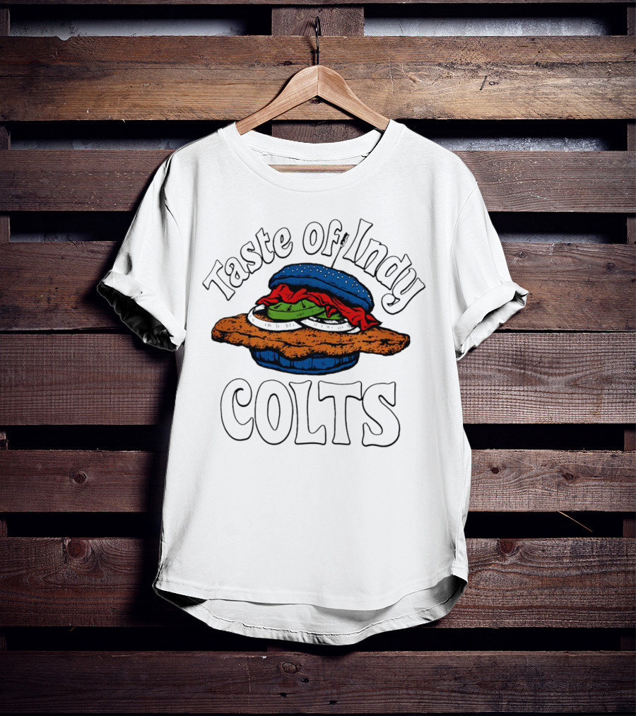 Taste Of Indy Colts Burger T-Shirt
