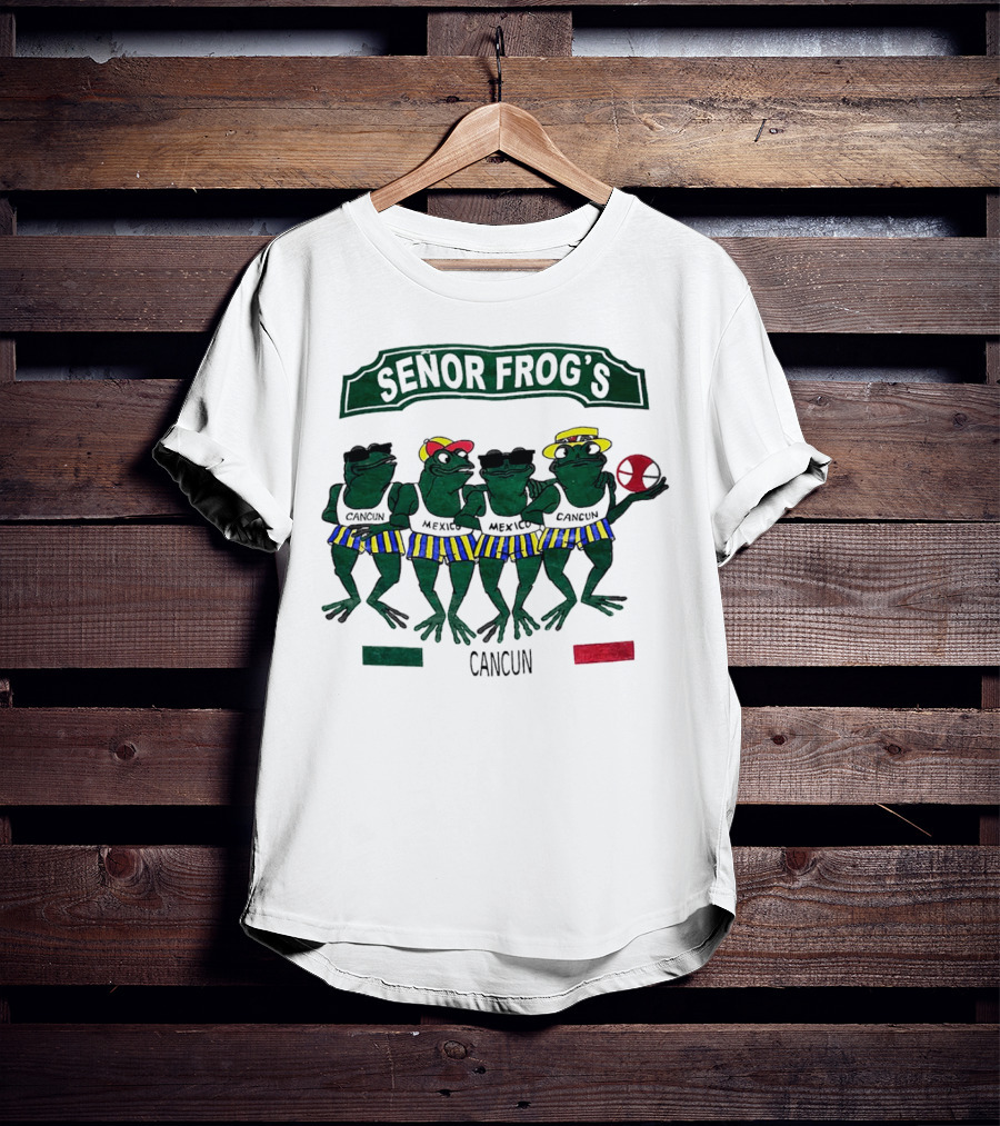 Senor Frog's Mexico Cancun Vintage 90's T-Shirt