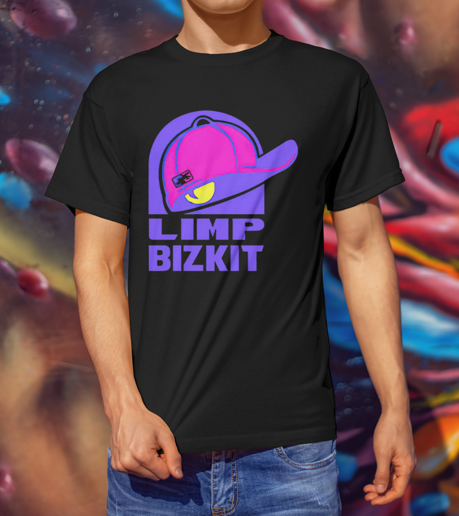 Limp Bizkit Taco Bell Logo Hat T-Shirt