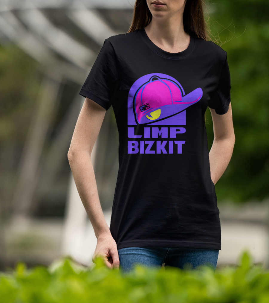 Limp Bizkit Taco Bell Logo Hat T-Shirt