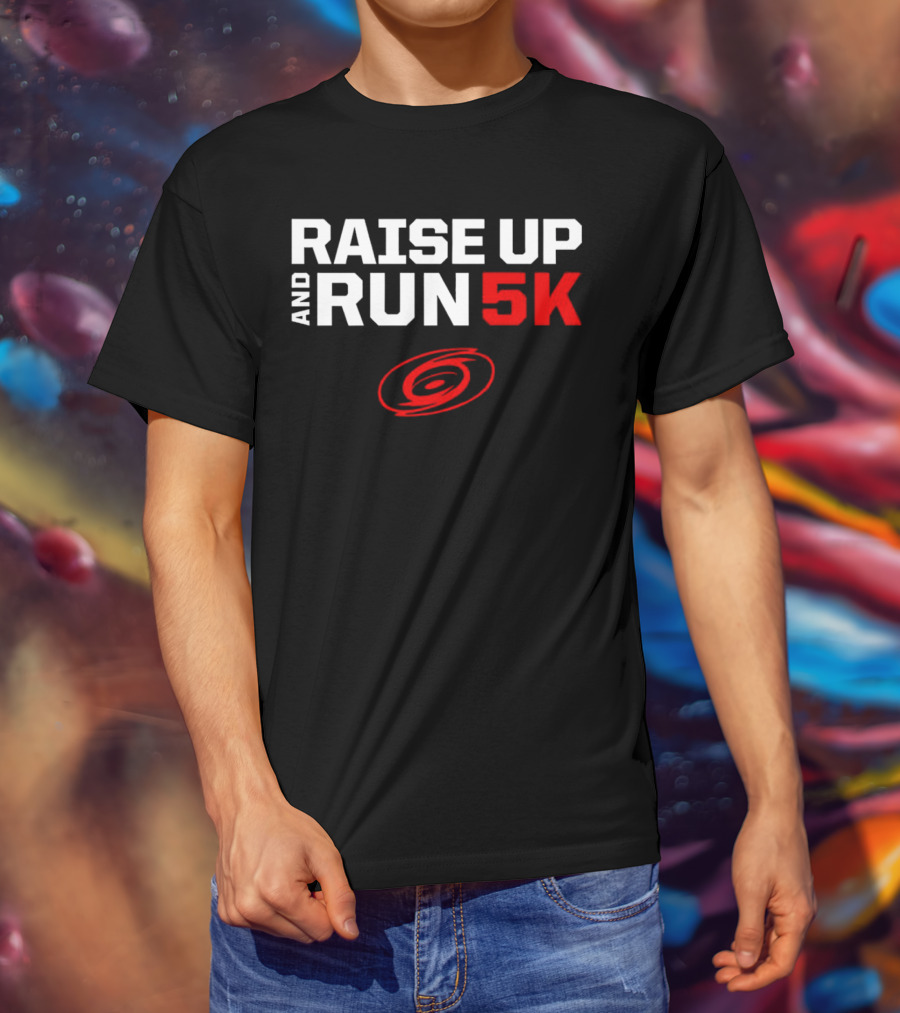 Raise Up And Run 5K Hurricanes Event With Iconic Spiral T-Shirt