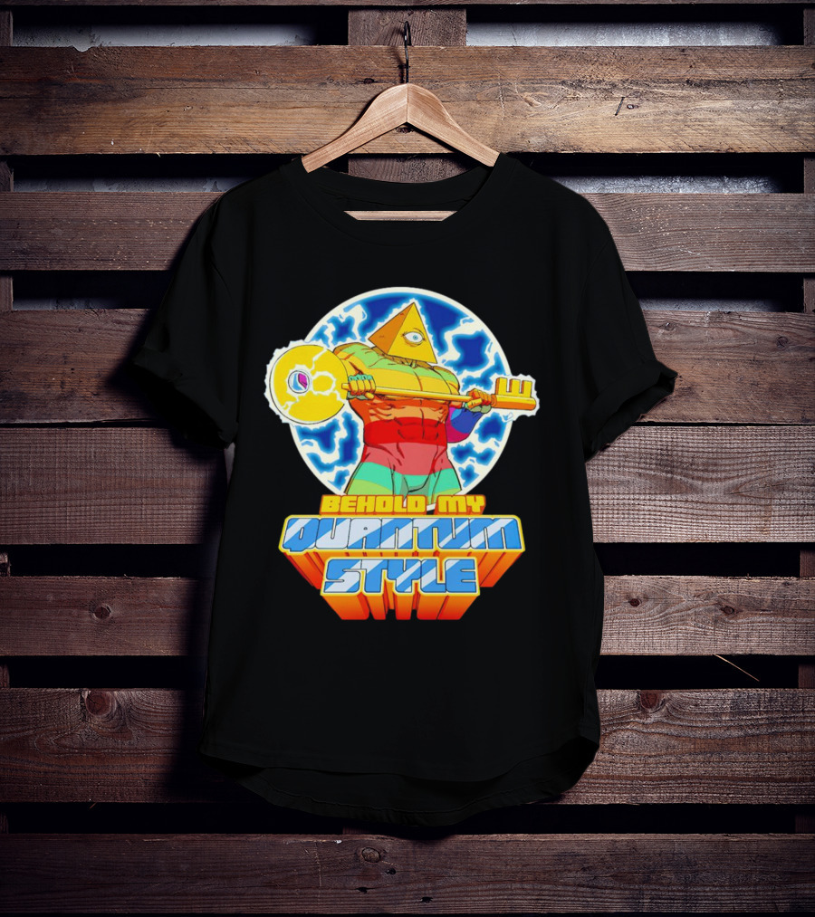 Behold My Key Master Quantum Style Pyramid Head With Cosmic Power T-Shirt