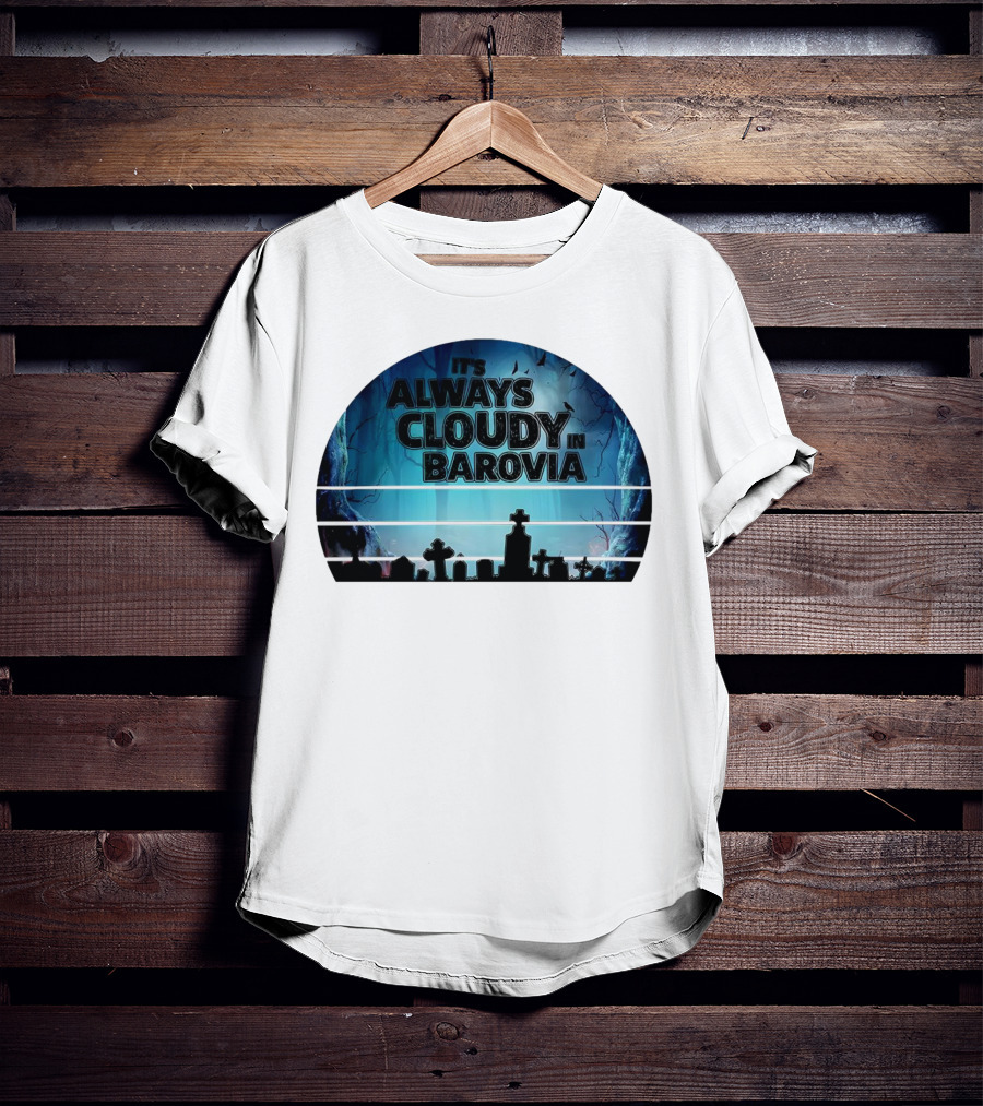 It's Always Cloudy In Barovia Graveyard Scene T-Shirt