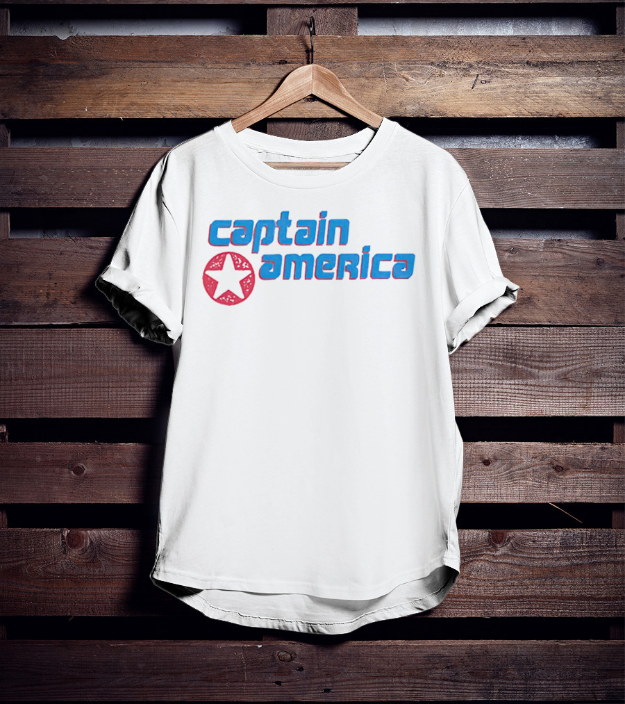 Captain America Retro Star T-Shirt