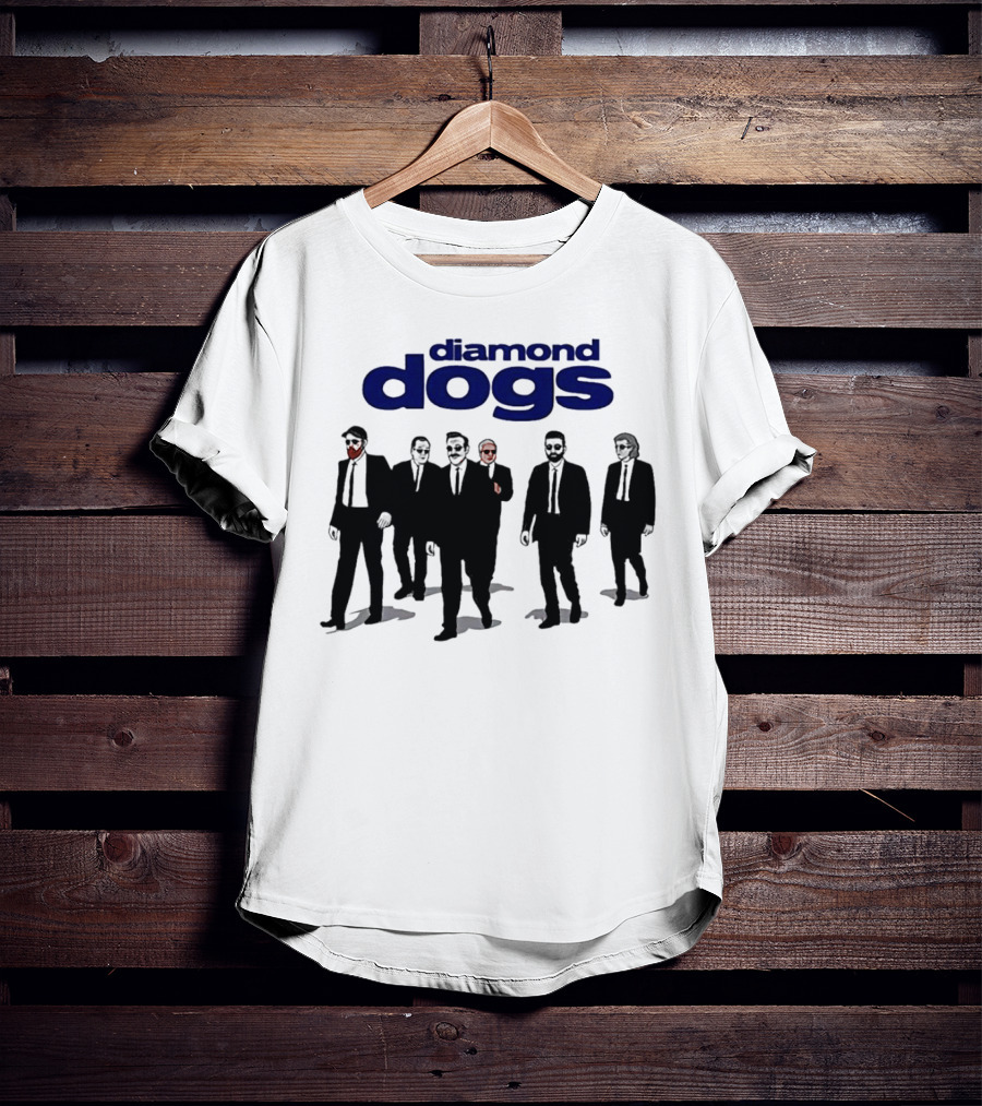 Ted Lasso Diamond Dogs Reservoir Dogs T-Shirt
