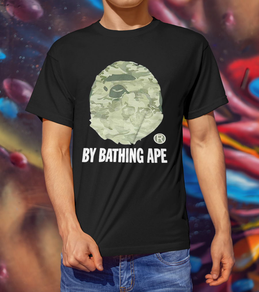 By Bathing Ape Camouflage T-Shirt