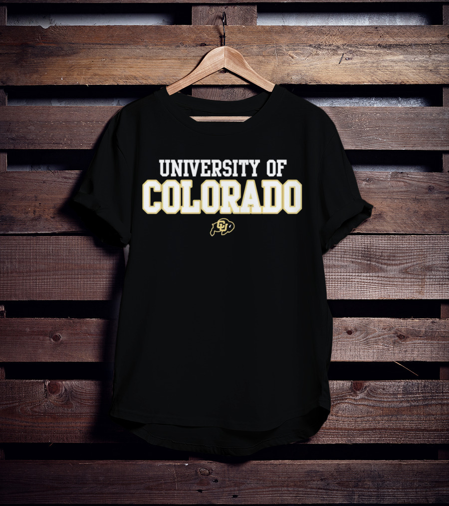 University Of Colorado Buffaloes Football CU T-Shirt