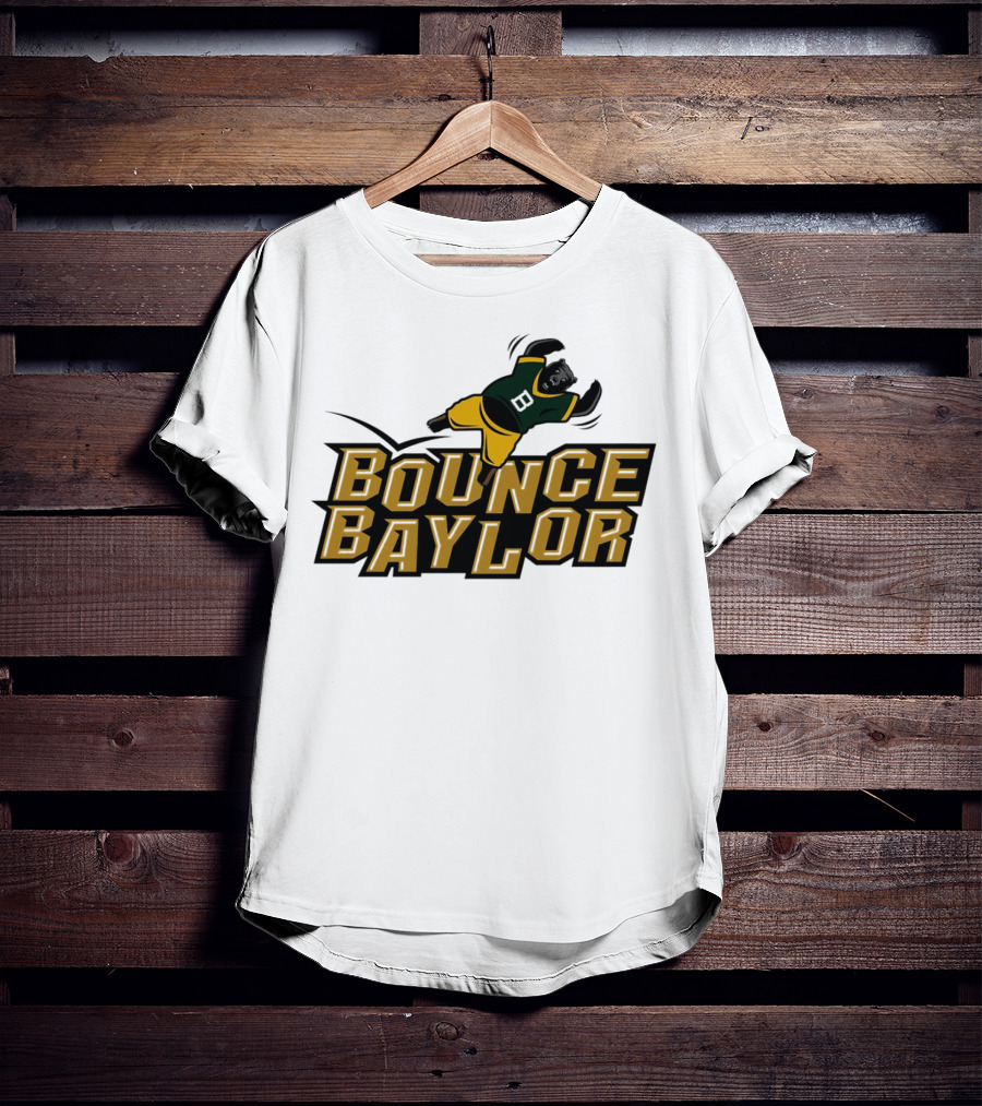 Bounce Baylor Baylor Bears Basketball Movement T-Shirt