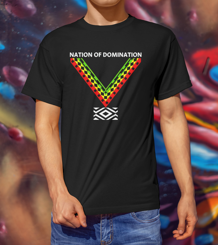 Nation Of Domination Zigzag T-Shirt