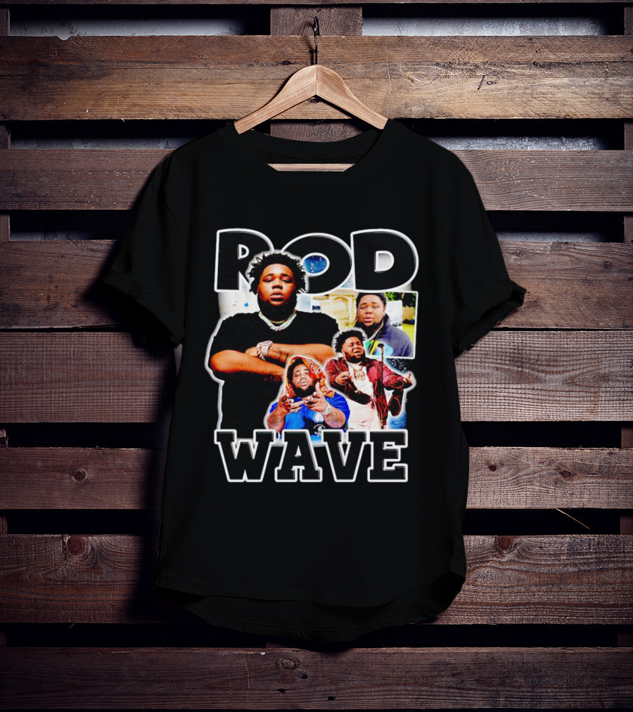 Rod Wave Vintage Collage Hip Hop T-Shirt