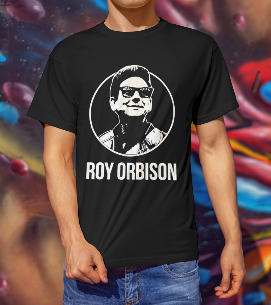 Roy Orbison Iconic Circle Sunglasses T-Shirt