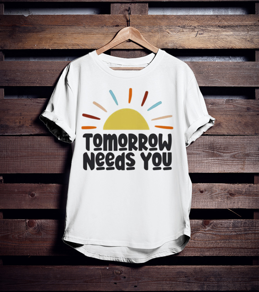 Tomorrow Needs You Sunburst T-Shirt