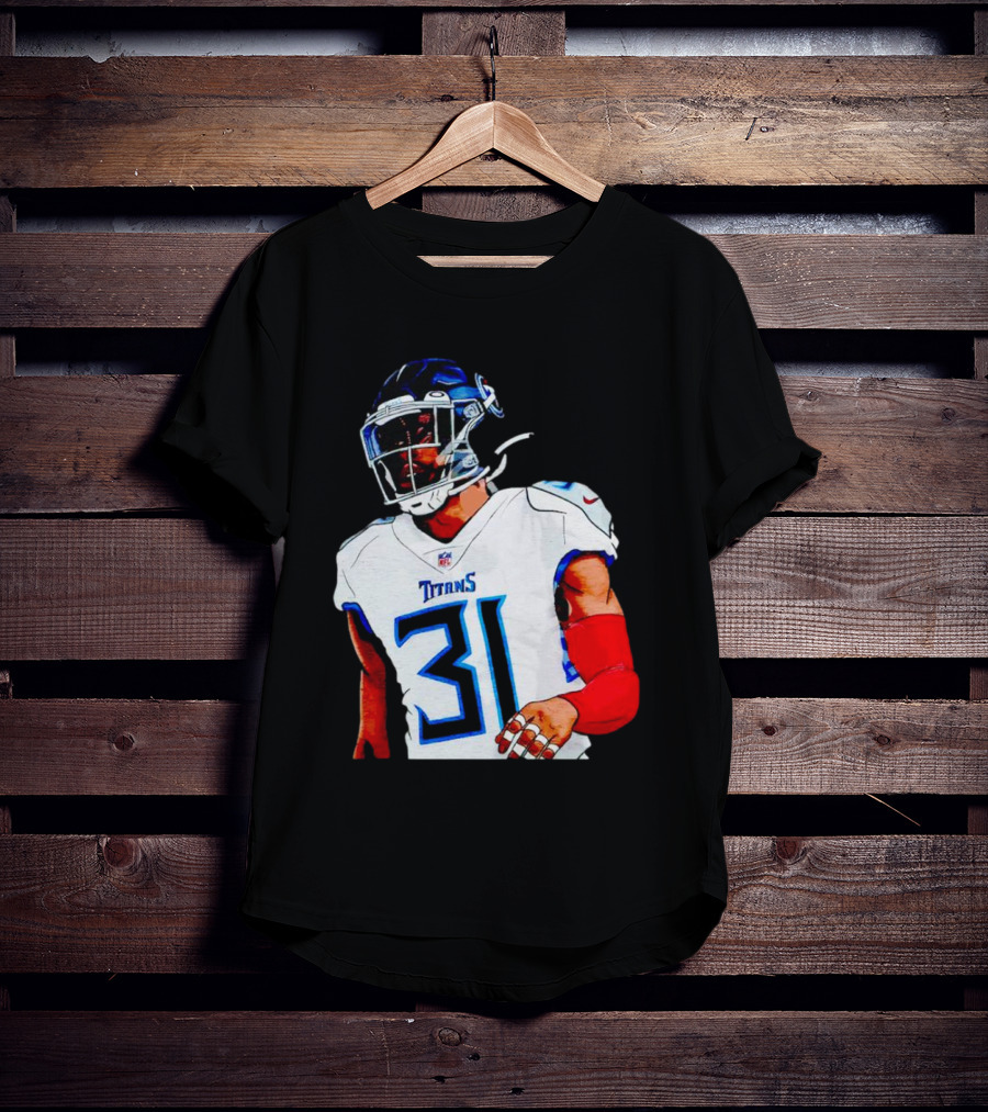 Kevin Byard Tennessee Titans 31 Cartoon NFL Player T-Shirt