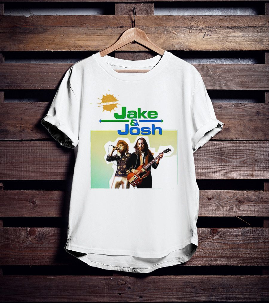 Nickelodeon Jake And Josh Rock Music Duo T-Shirt