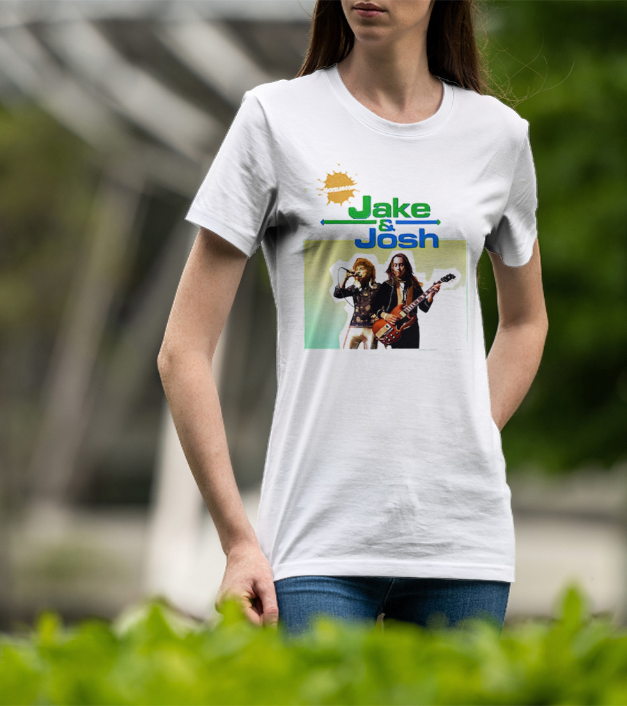 Nickelodeon Jake And Josh Rock Music Duo T-Shirt