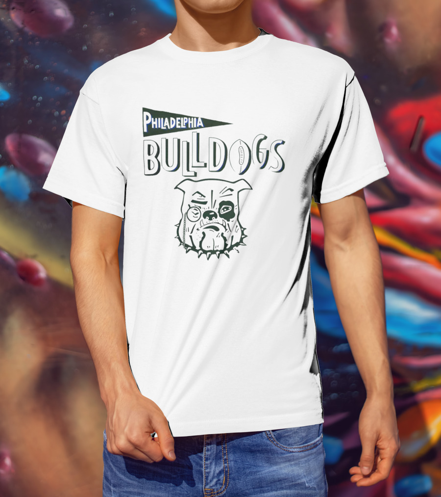Philadelphia Bulldogs Bulldogs Football T-Shirt