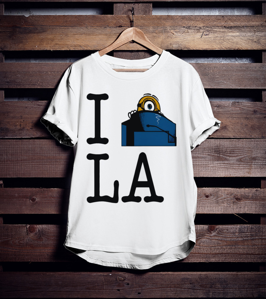 I Minion Yellow Guy LA T-Shirt