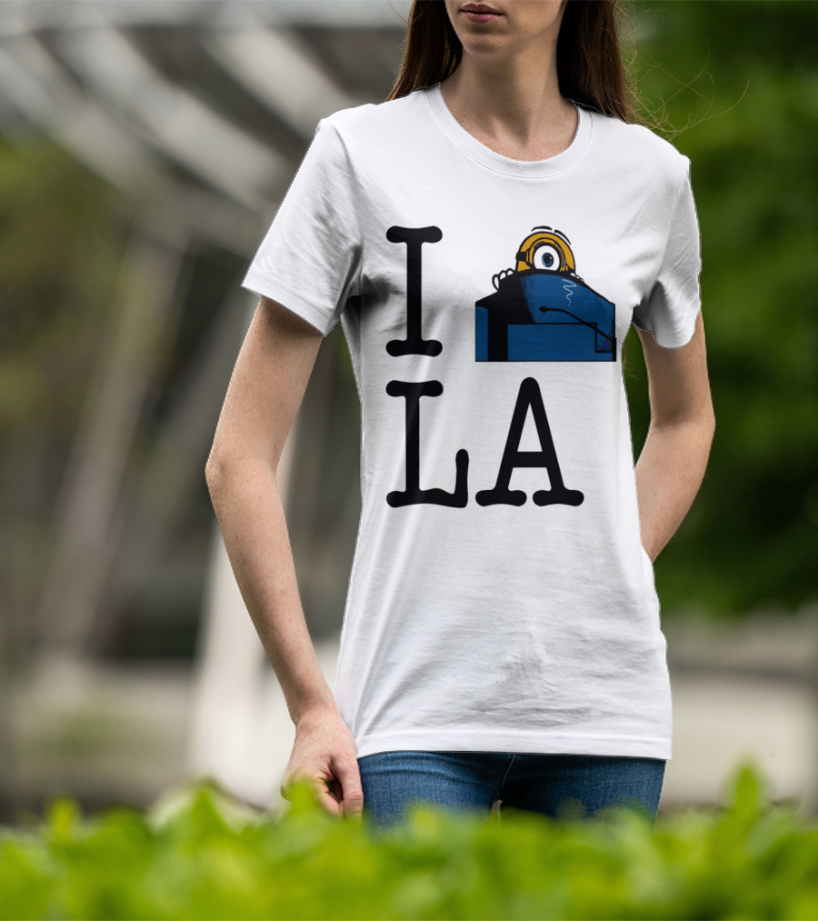 I Minion Yellow Guy LA T-Shirt