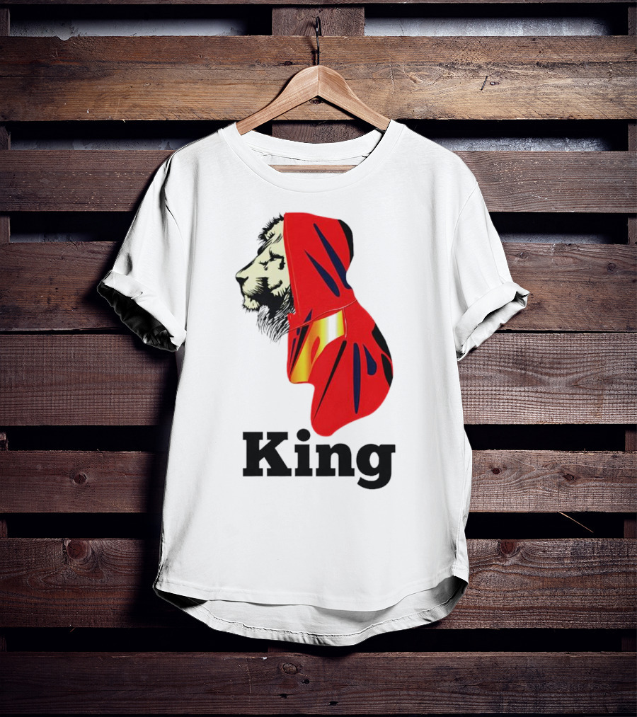 Jordan Travis King Lion In T-Shirt