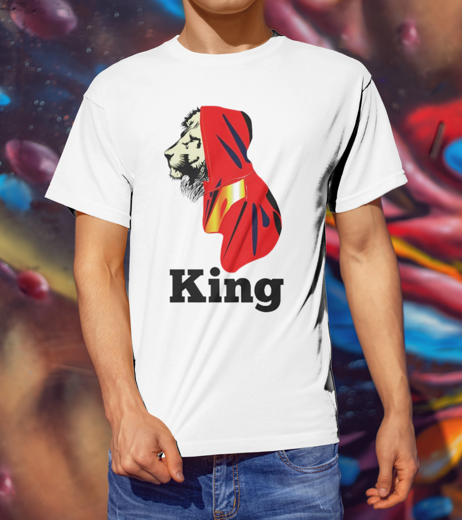 Jordan Travis King Lion In T-Shirt