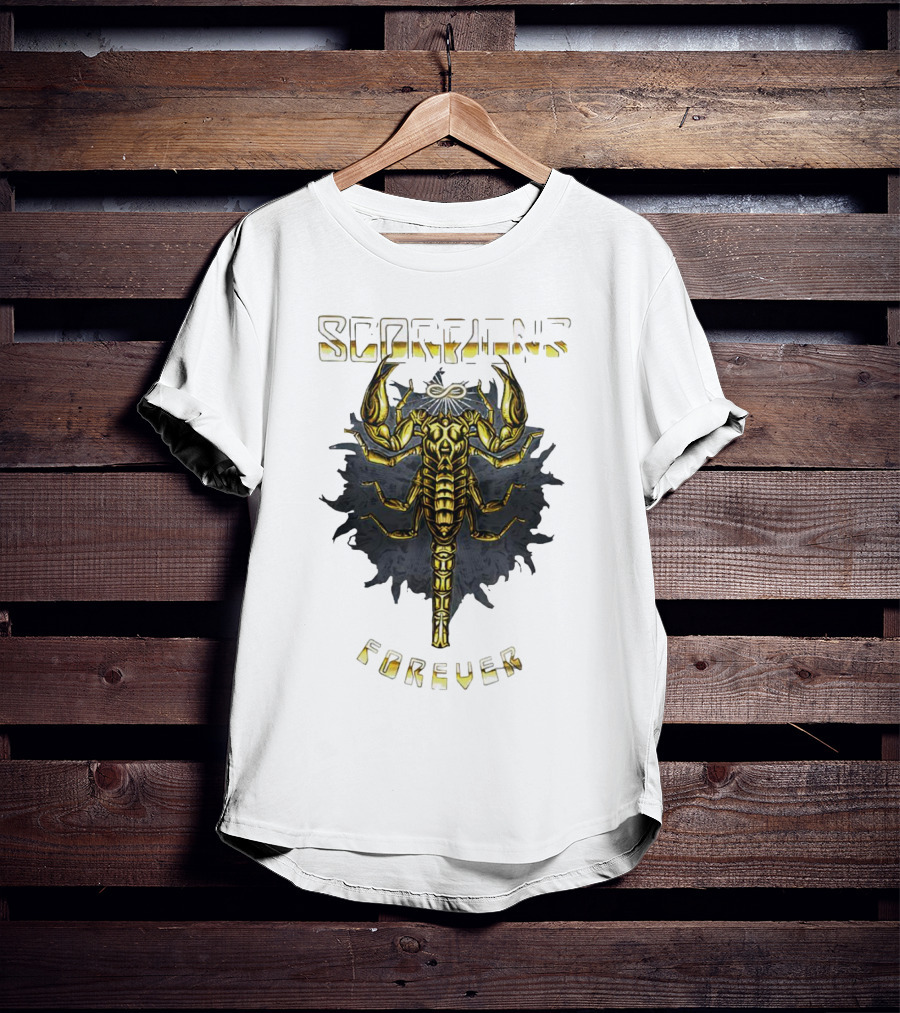 Scorpions Forever Metallic Rock T-Shirt