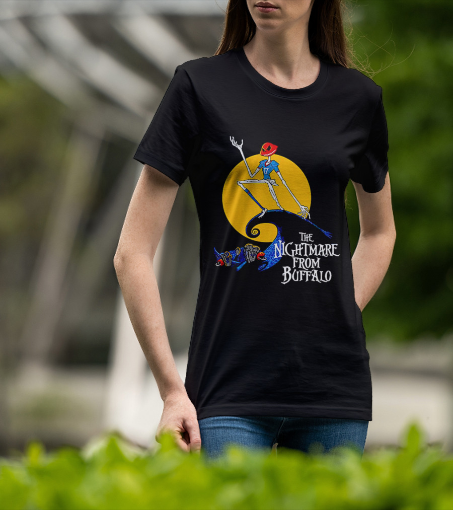 The Nightmare From Buffalo Bills Quarterback Fantasy Football Legend T-Shirt