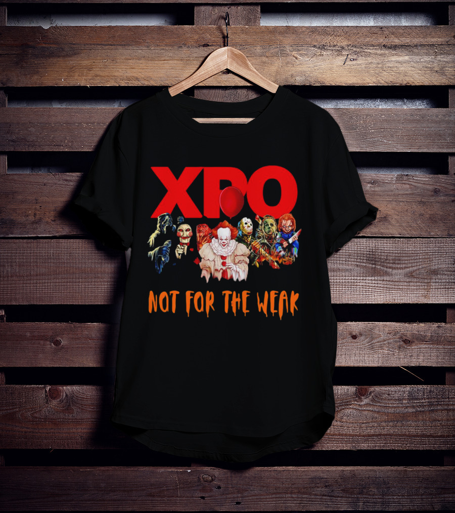 XPO Horror Icons Not For The Weak T-Shirt
