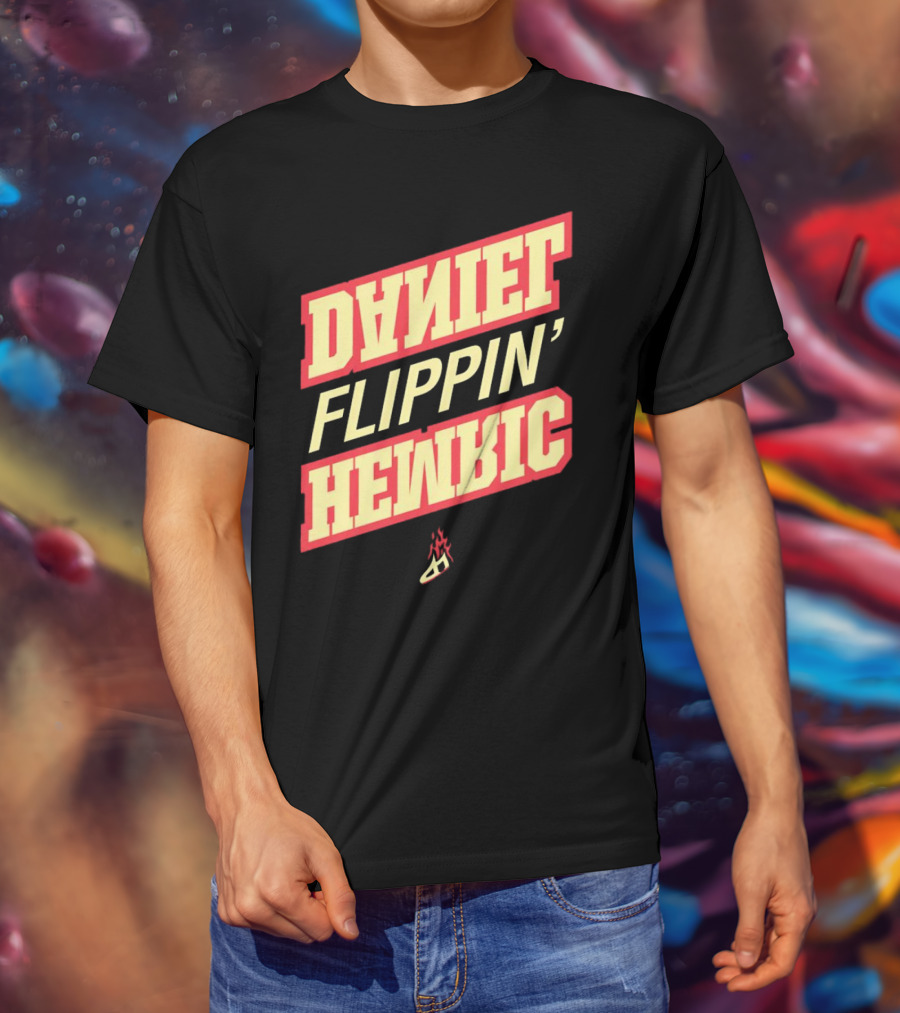 Daniel Hemric Flippin' Hemric Racing Flame T-Shirt