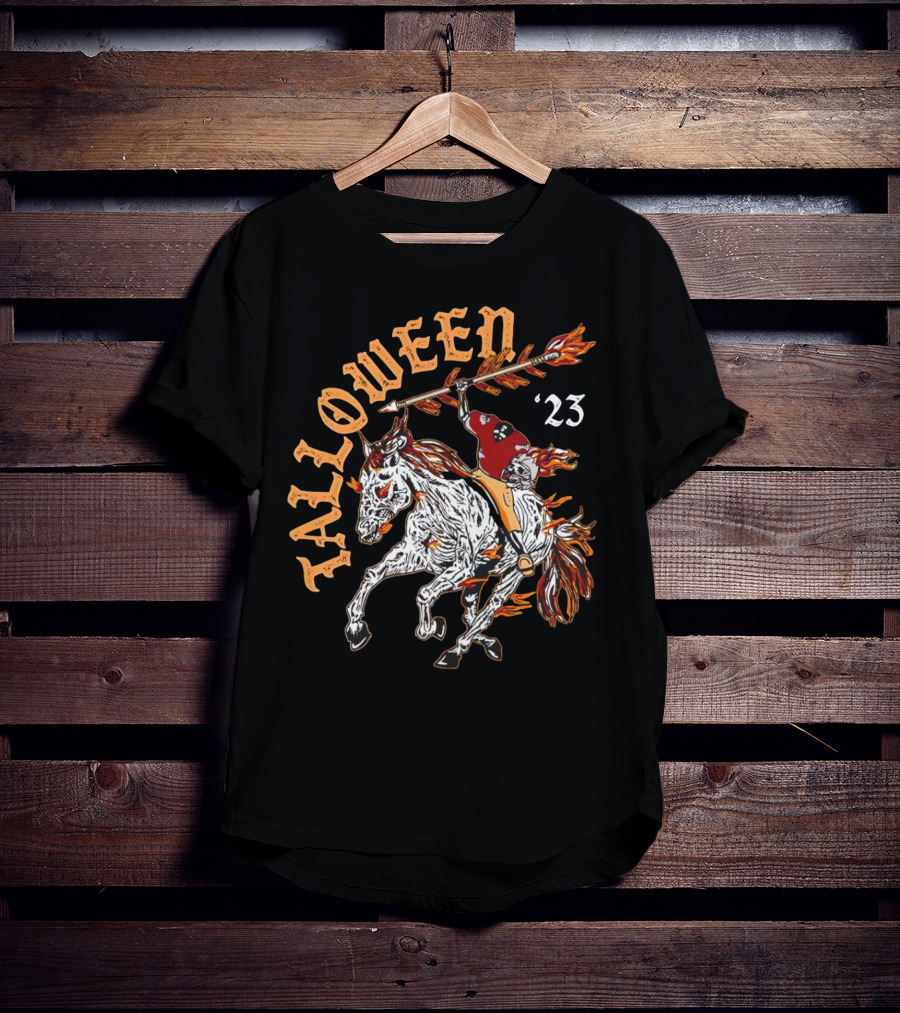 Florida State Seminoles Halloween 23 Flaming Spear Rider T-Shirt