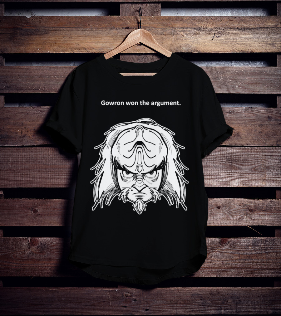 Gowron Won The Argument Star Trek Klingon Warrior T-Shirt