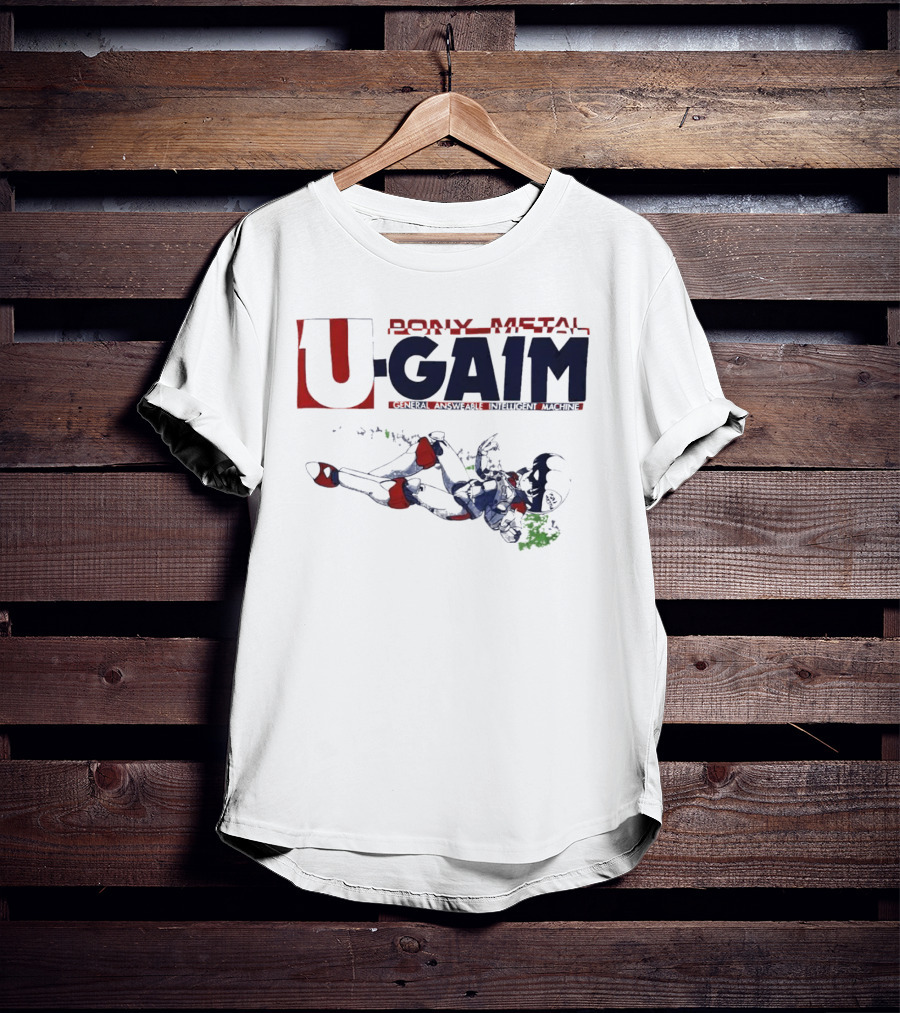 Pony Metal U-Gaim Robot Anime T-Shirt