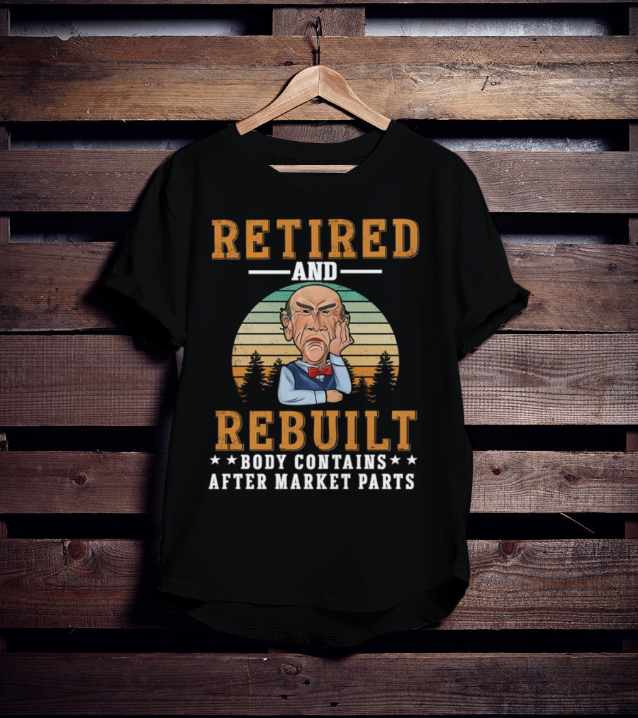 Retired And Rebuilt Body Contains Aftermarket Parts Jeff Dunham Character T-Shirt