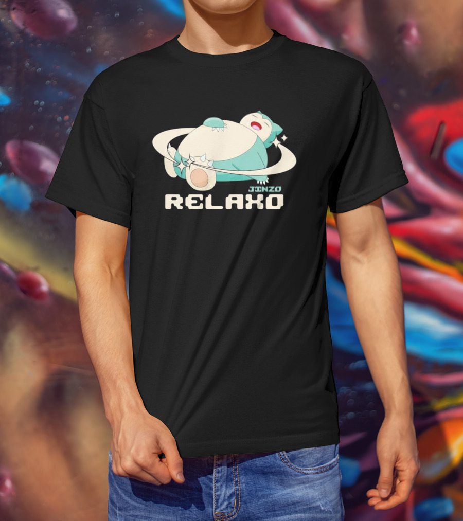 JINZO Relaxo Day Dreamer Pokémon Snorlax Stars T-Shirt