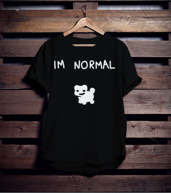 IM NORMAL Cartoon Animal T-Shirt