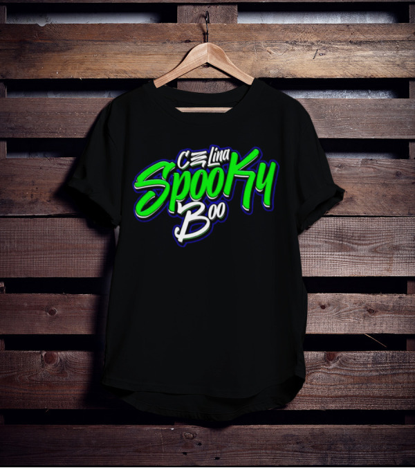 Celina Spooky Boo Halloween Merchandise T-Shirt