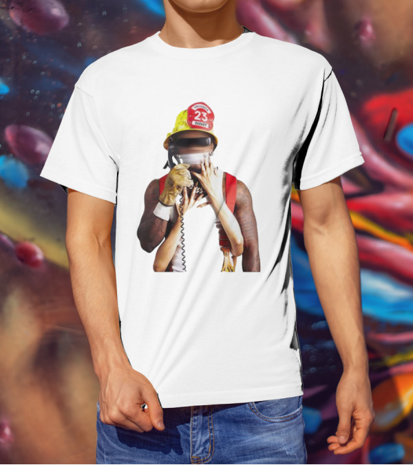 Call Da Fireman 23 DaBaby Firefighter Concept T-Shirt