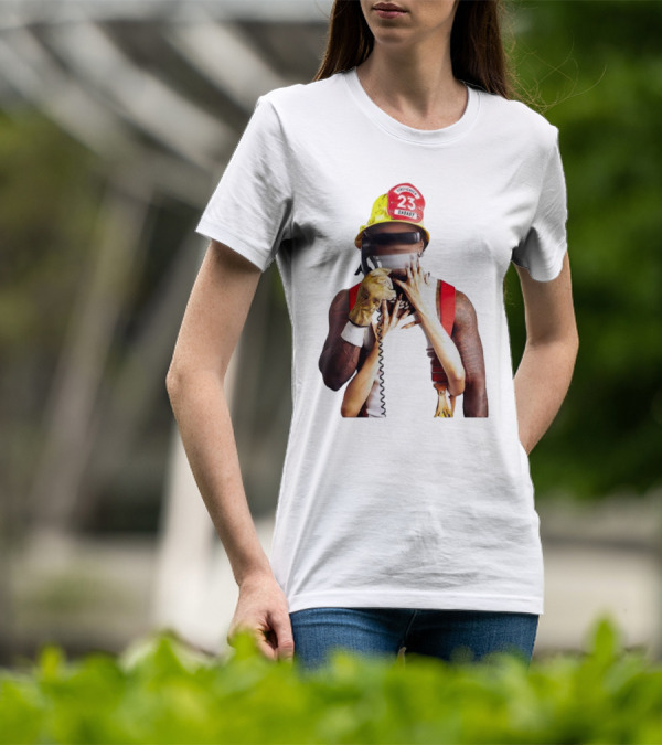 Call Da Fireman 23 DaBaby Firefighter Concept T-Shirt
