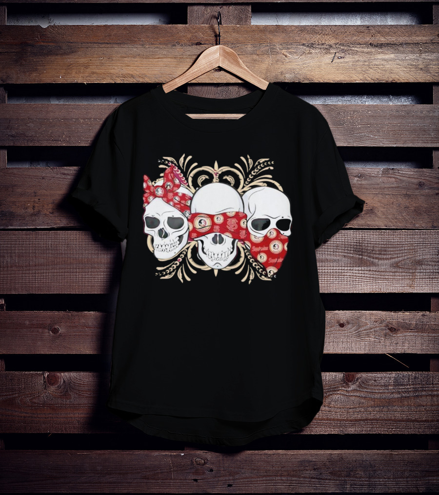 FSU Skull Gang Bandana Trio T-Shirt