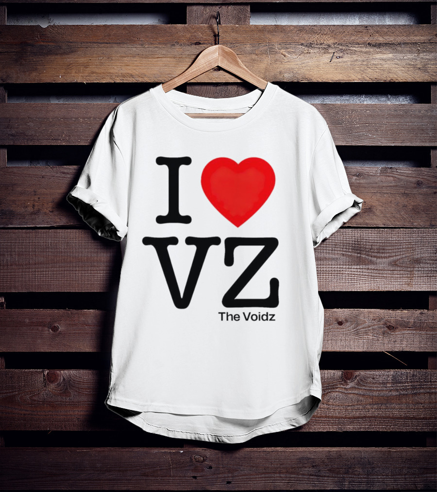 I Heart VZ The Voidz Band Merchandise T-Shirt