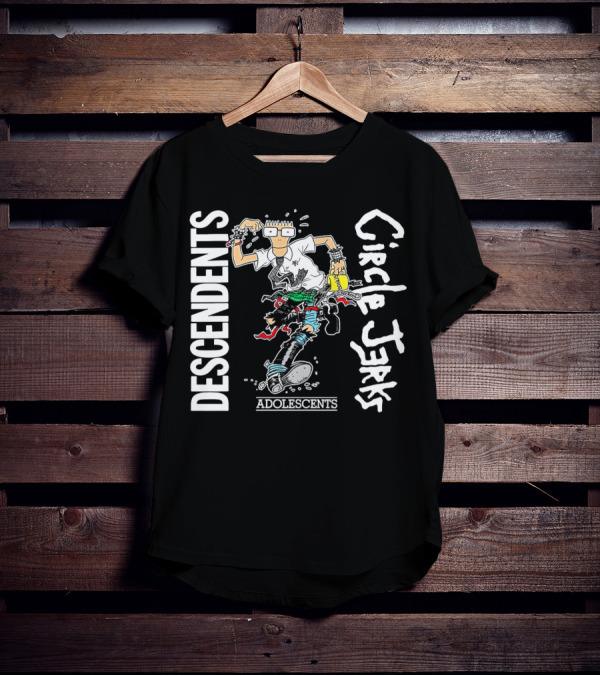 Descendents Circle Jerks Adolescents Tour T-Shirt