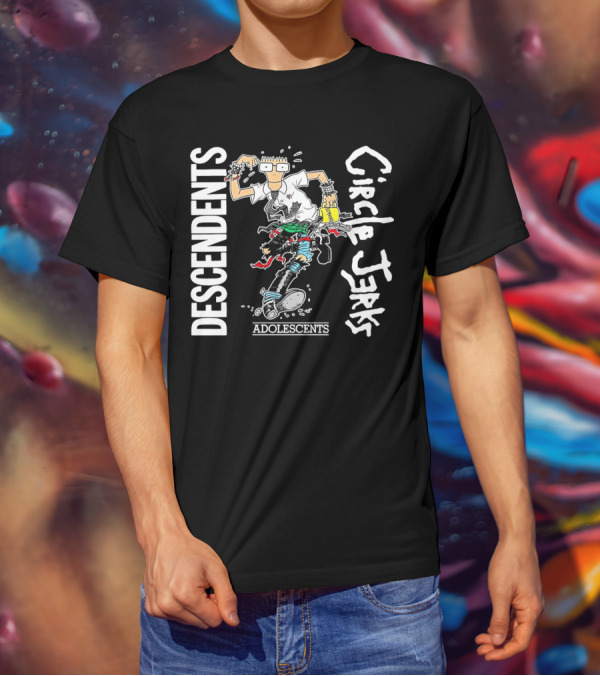 Descendents Circle Jerks Adolescents Tour T-Shirt
