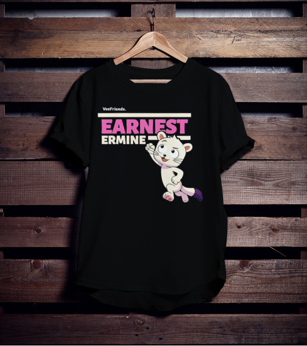 VeeFriends Earnest Ermine Character T-Shirt